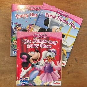 Disney Minnie Mouse Storybook Set of 3 hardcover books